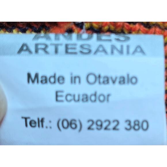 Andes Artesania Med Artsy Hoodie Wolf Dreamcatcher Tribal Feathers Native Bright - Picture 4 of 10